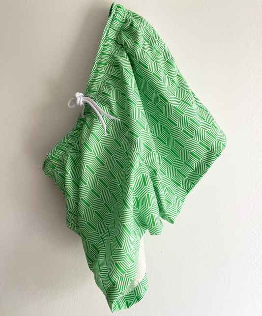"COMPLEX" swim shorts