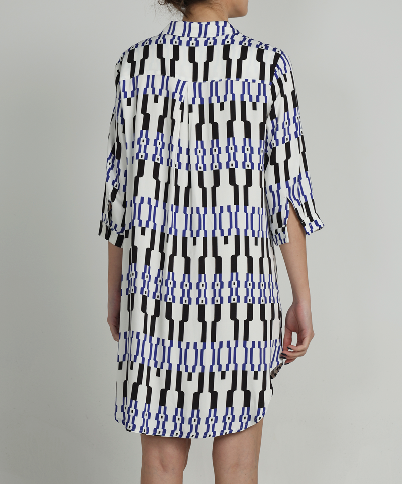 KLIO" shirt dress