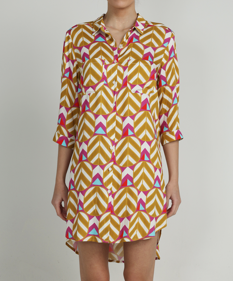 "ROXANNE" shirt dress