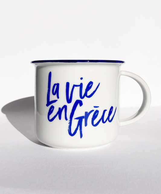 "LA VIE EN GRECE" mug