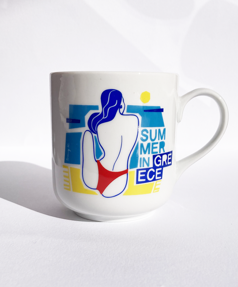 "SUMMER GIRL" mug