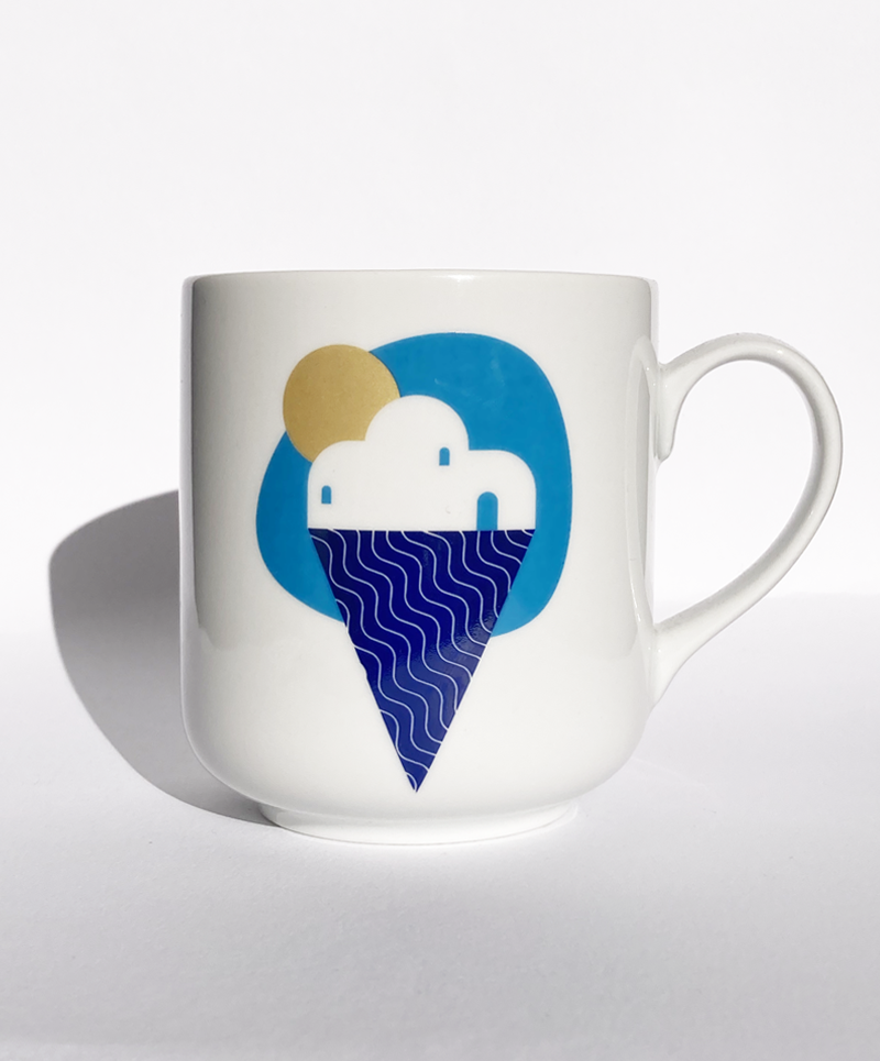 "YUMMY GREECE" mug