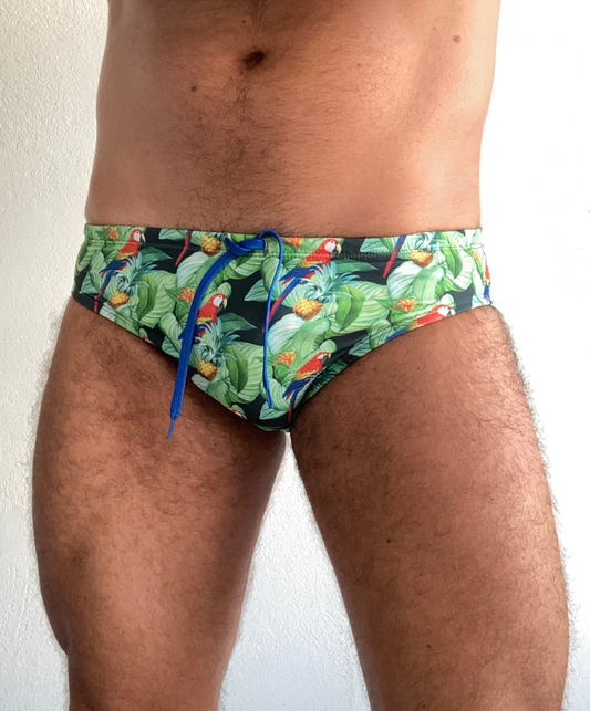 "Exotic erotic" swim brief