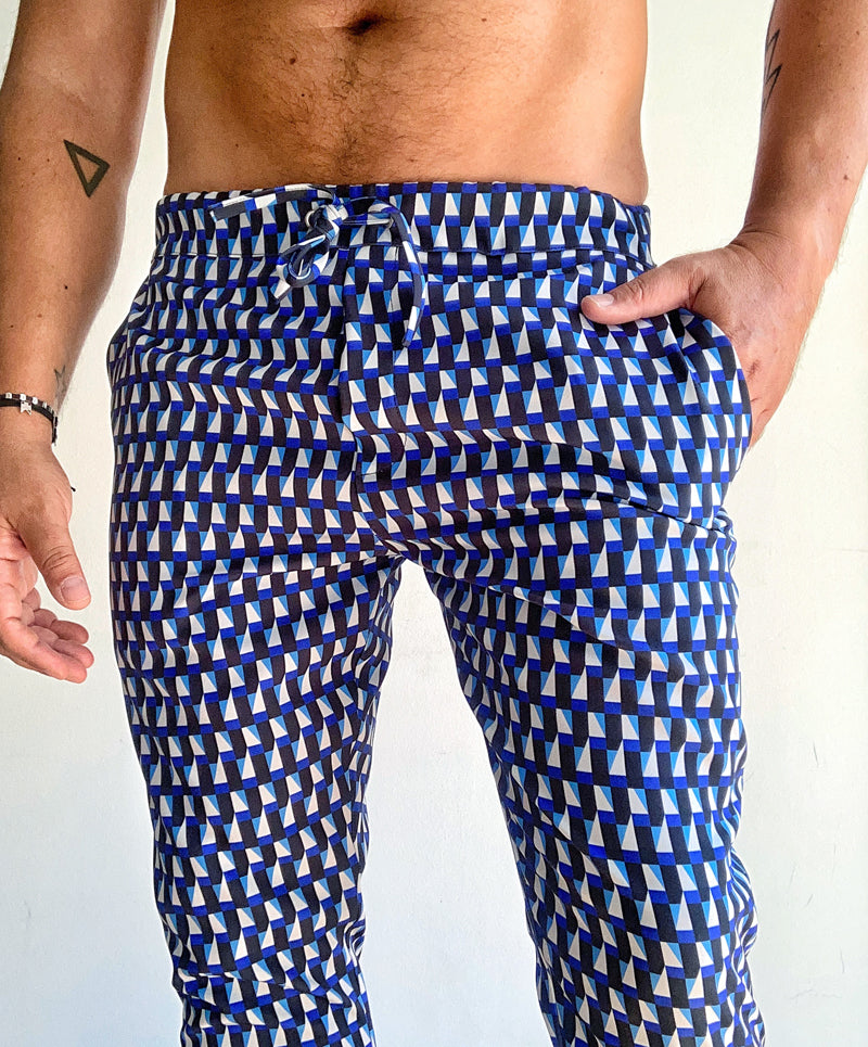 "IRIS BLUE" men pants