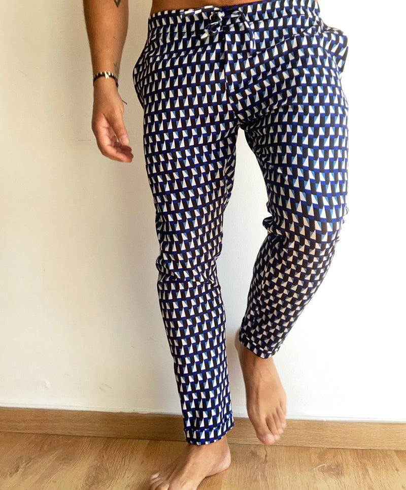 "IRIS BLUE" men pants