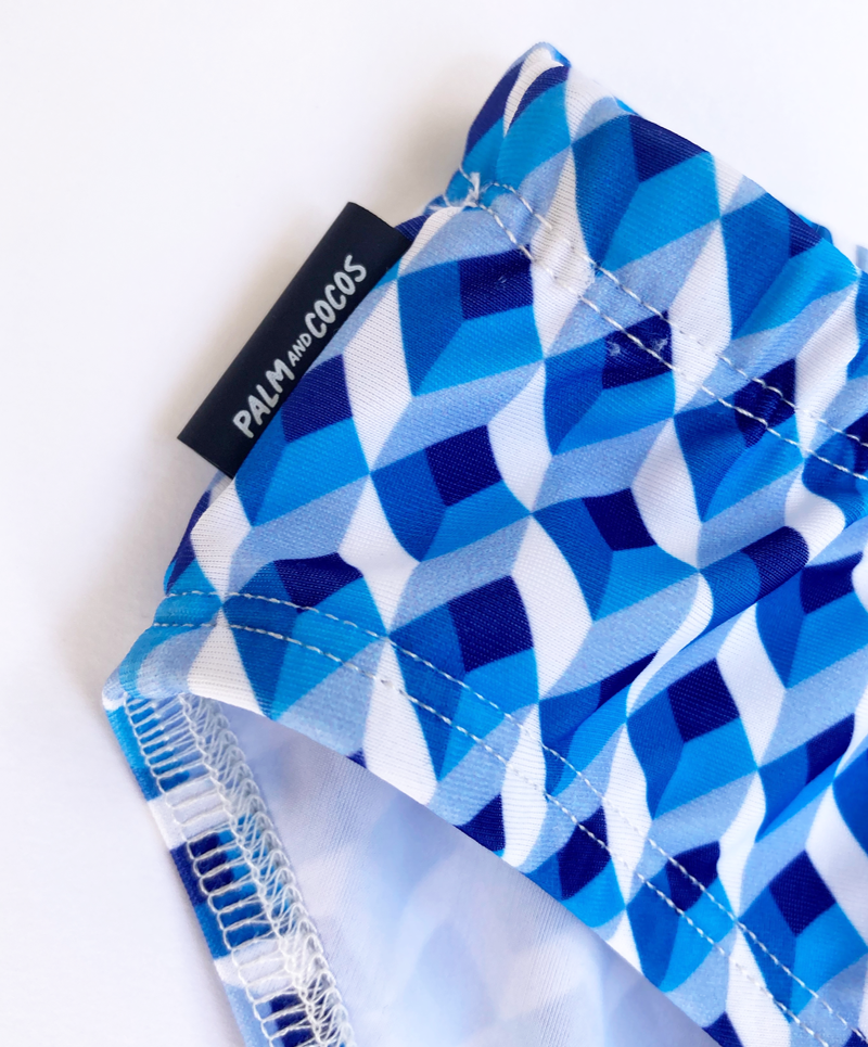 "Menage a trois" swim brief