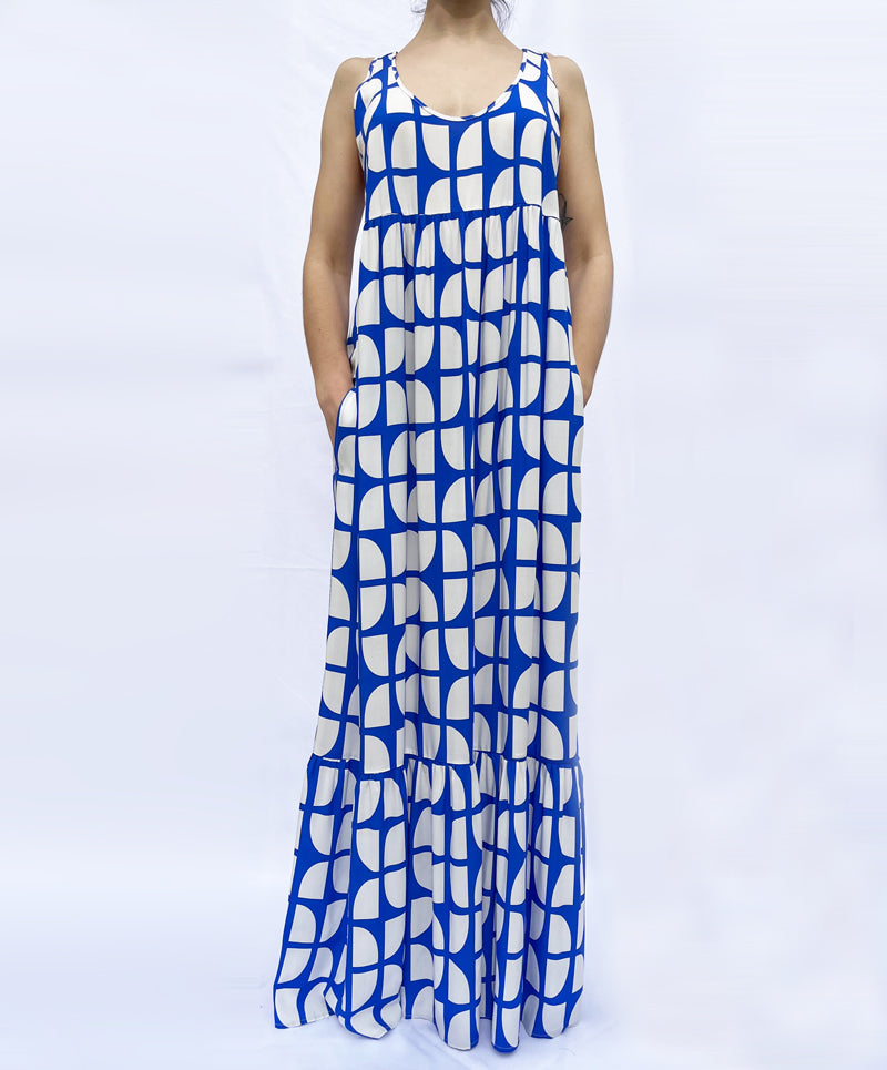 "SHAPES" long dress