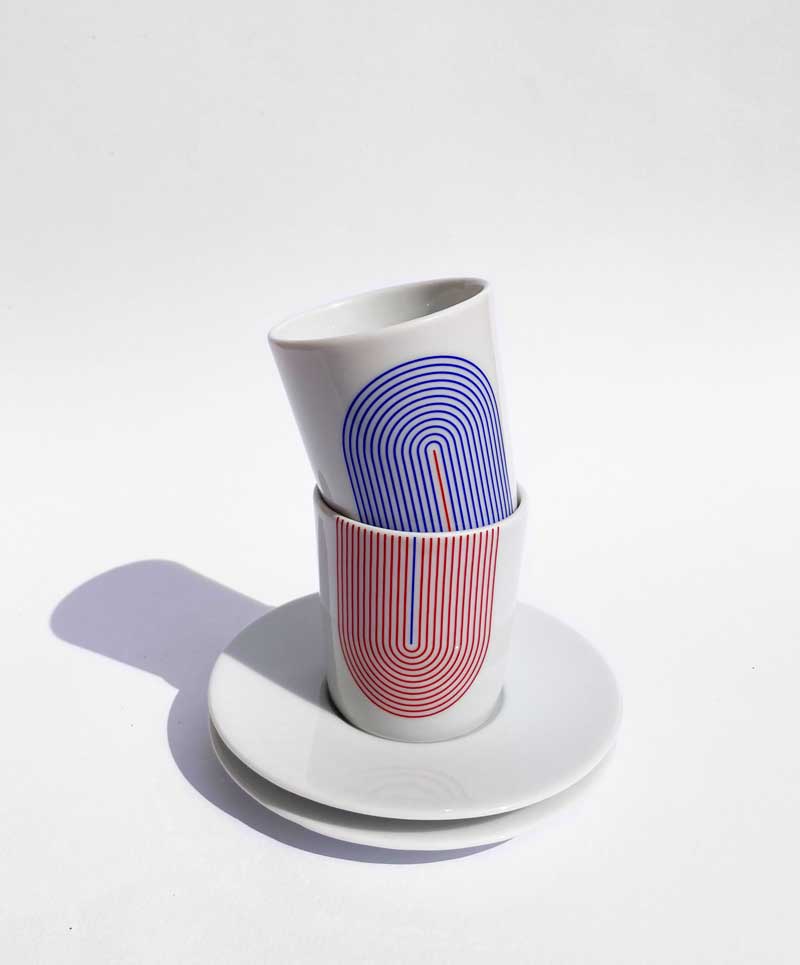 "STADIUM MIX" espresso set