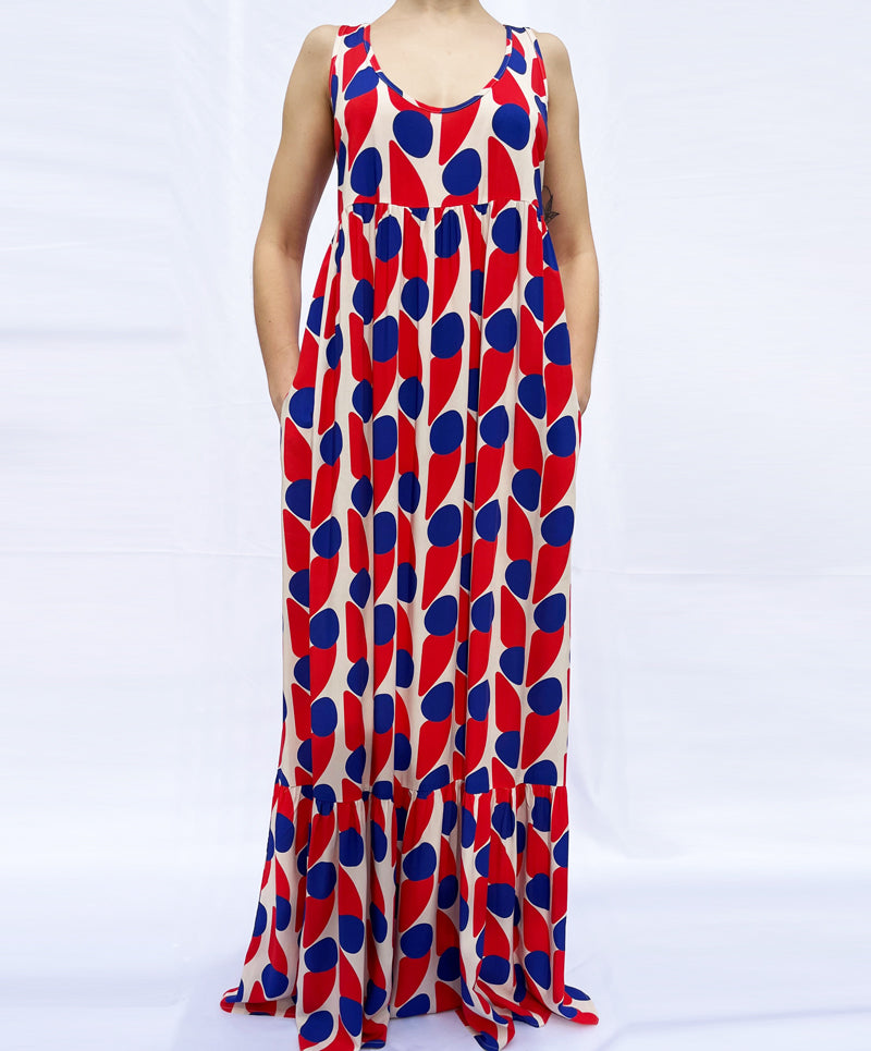 "TSAROUHI" long dress