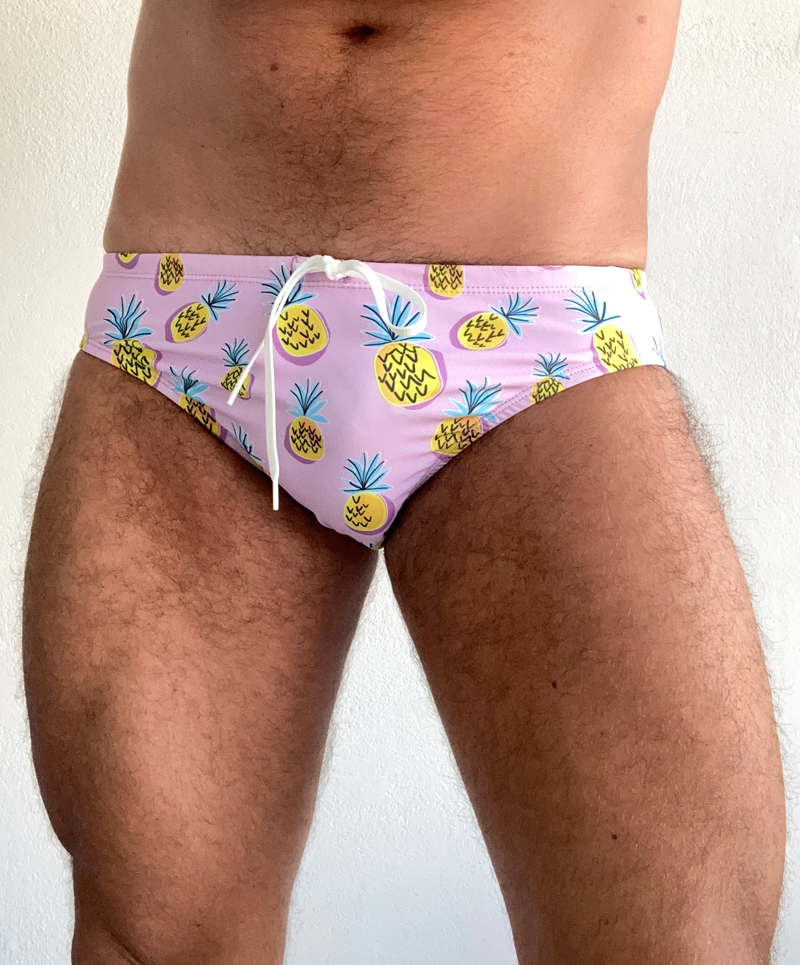 "Where is my piña" swim brief