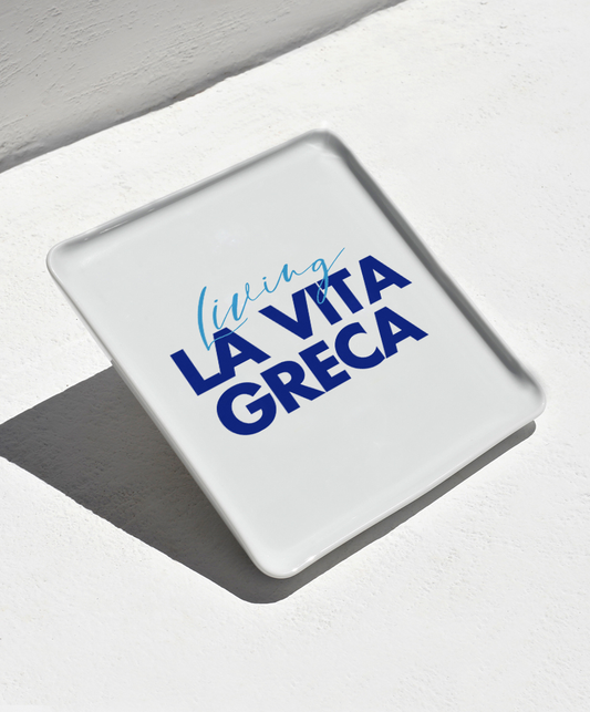 "La Vita Greca" tray