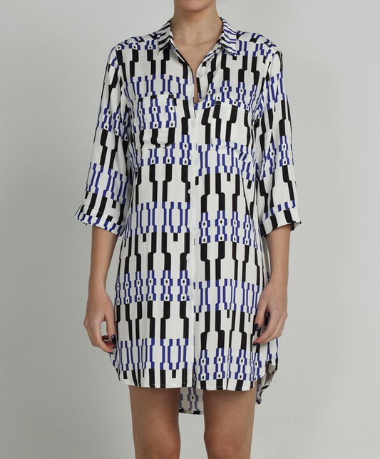 KLIO" shirt dress