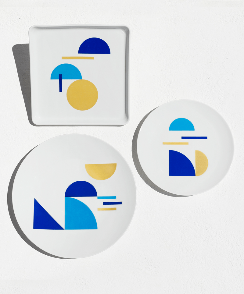 "Piece of Greece" small plate - Tomy K