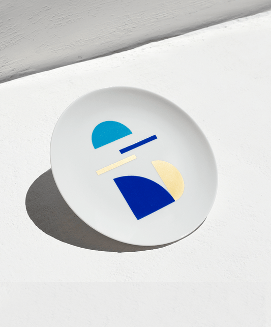 "Piece of Greece" small plate - Tomy K