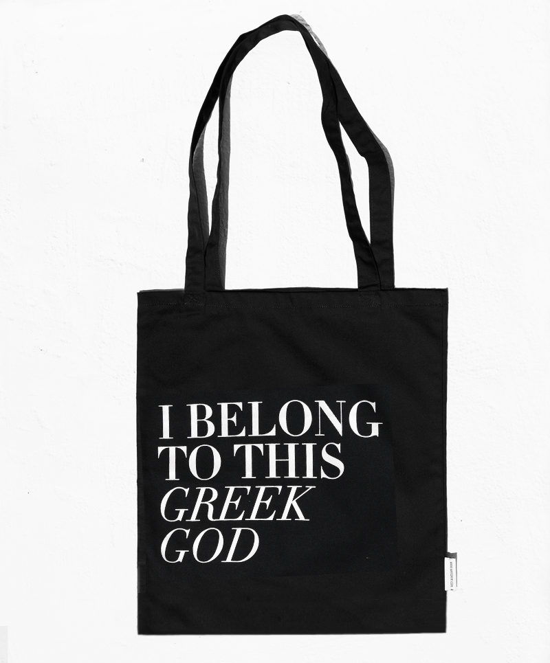 "Greek God" tote bag - Tomy K
