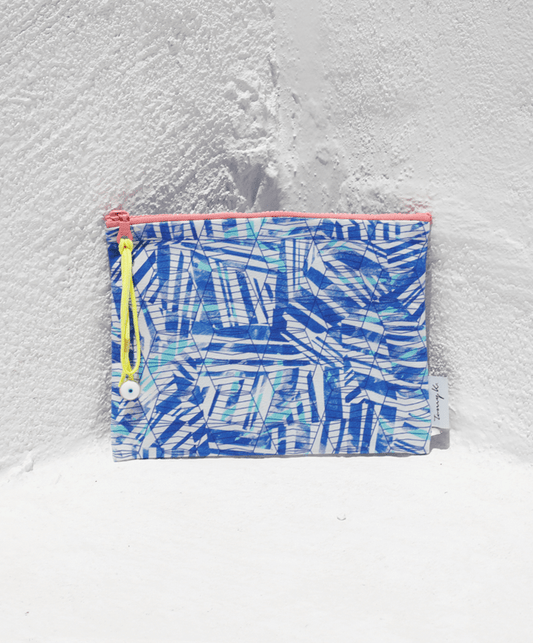 "Hexagon" small pouch - Tomy K