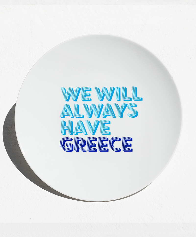 "Memories" big plate - Tomy K
