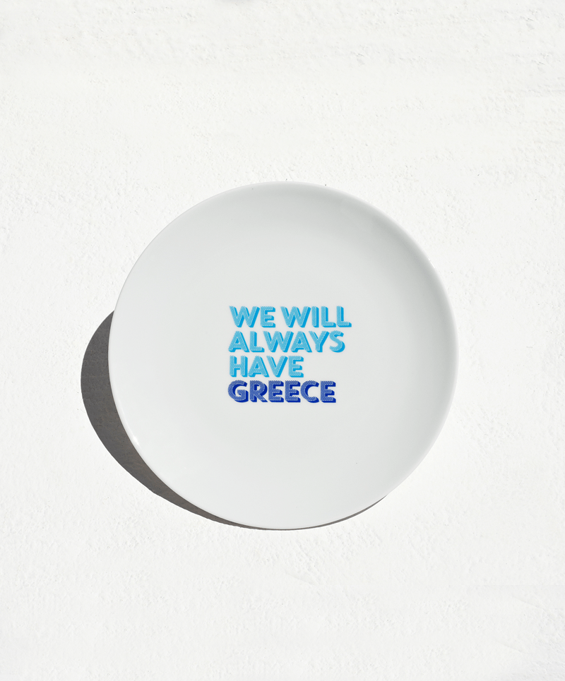 "Memories" small plate - Tomy K