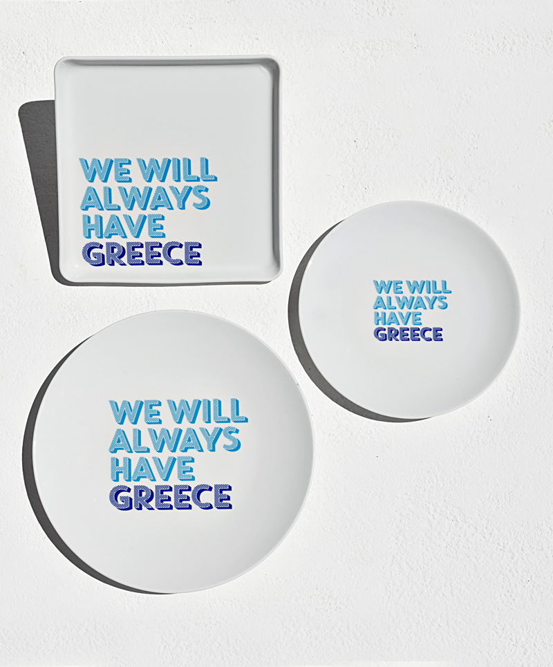 "Memories" big plate - Tomy K