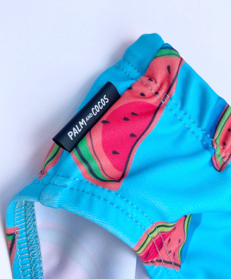 "Watermelon sugar" swim brief