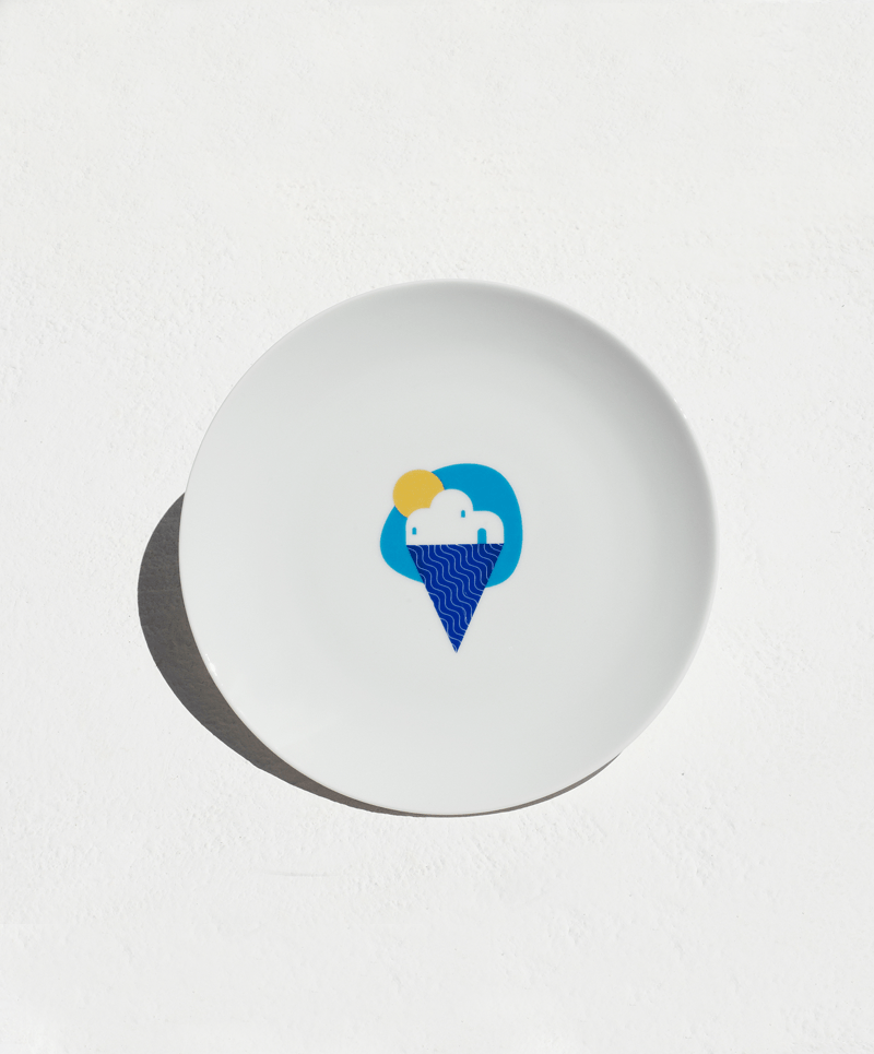 "Yummy Greece" small plate - Tomy K