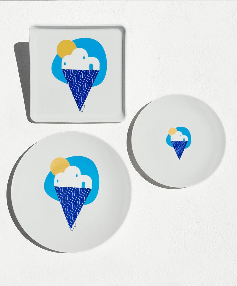 "Yummy Greece" tray - Tomy K